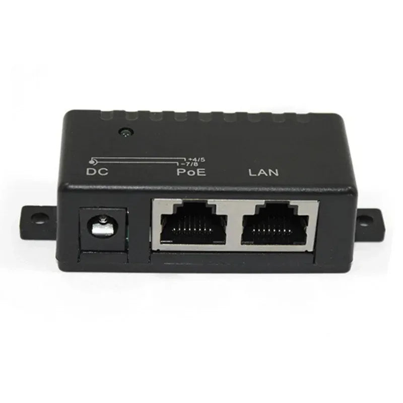 10pcs 100Mbps 5V 12V 24V 48V/1A POE Injector Power Splitter for IP Camera POE Adapter Module Accessories Qme
