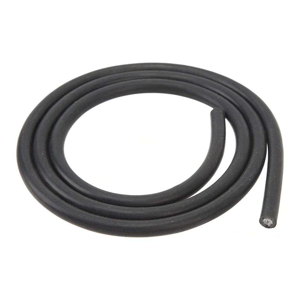 7mm Ignition Cable PVC Sheathed Copper Ignition Cable Black Install Heat Resistant Flexible for Motorcycles Qme