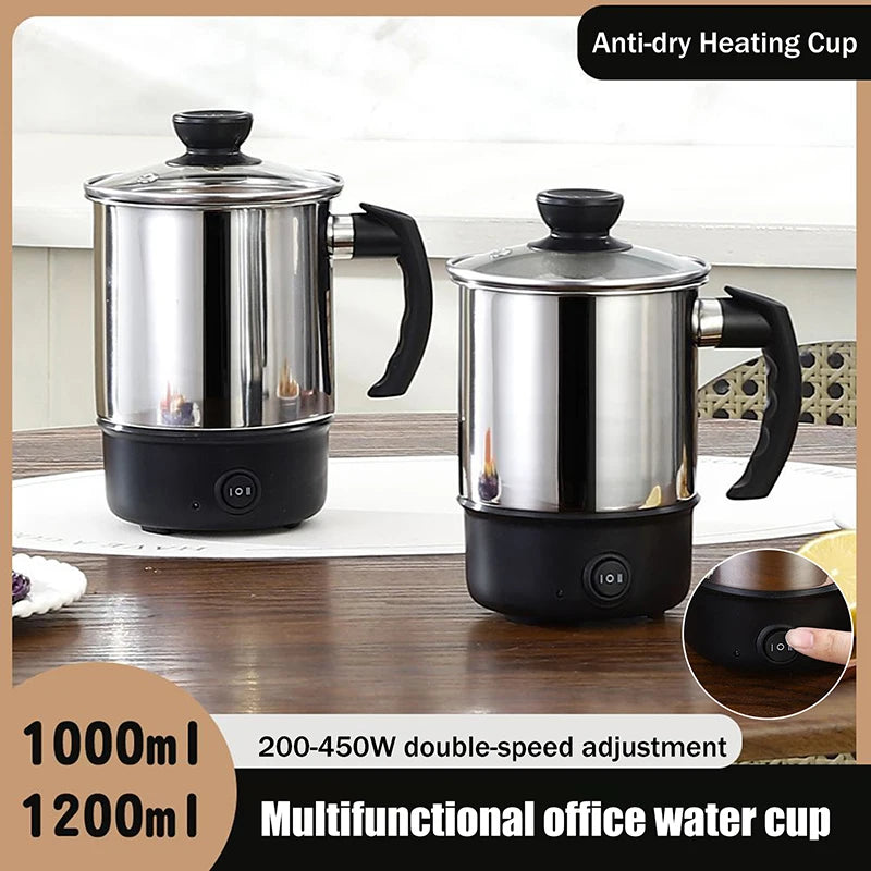 Home Kettle Electric Cooker Mini Anti-dry-boil Heating Cup 11 12 13 Qme