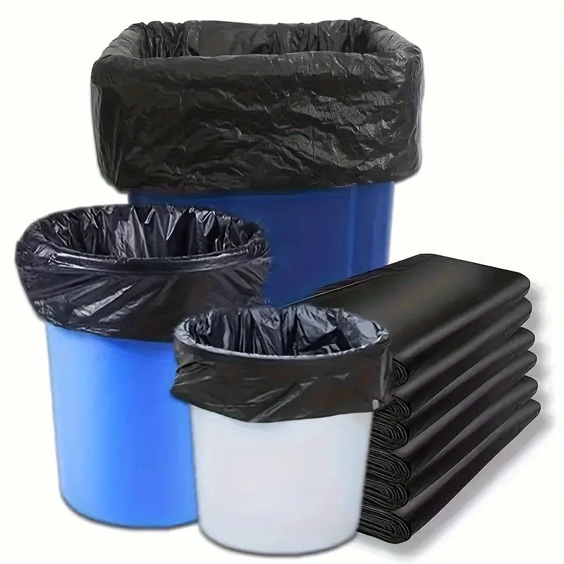 Garbage bags, large garbage bags, thick garbage bags, industrial garbage bags, garden leaf bags, heavy-duty garbage bins Qme