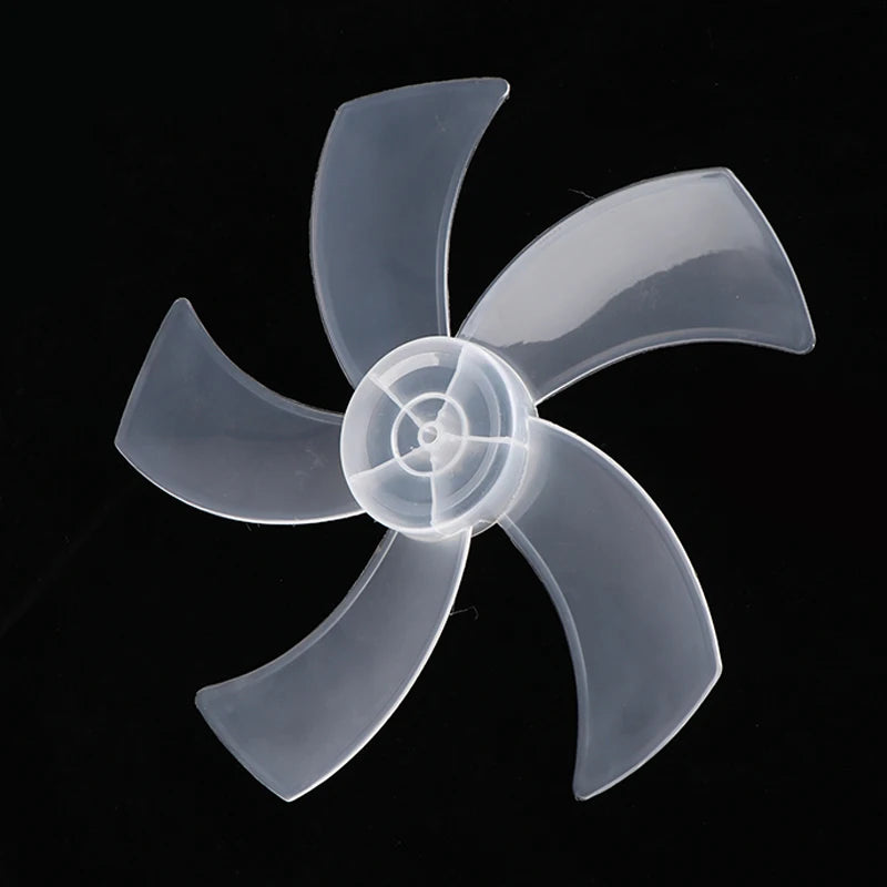 Large Wind Fan Blade Household Plastic Five Leaves Nut Cover Pedestal Qme