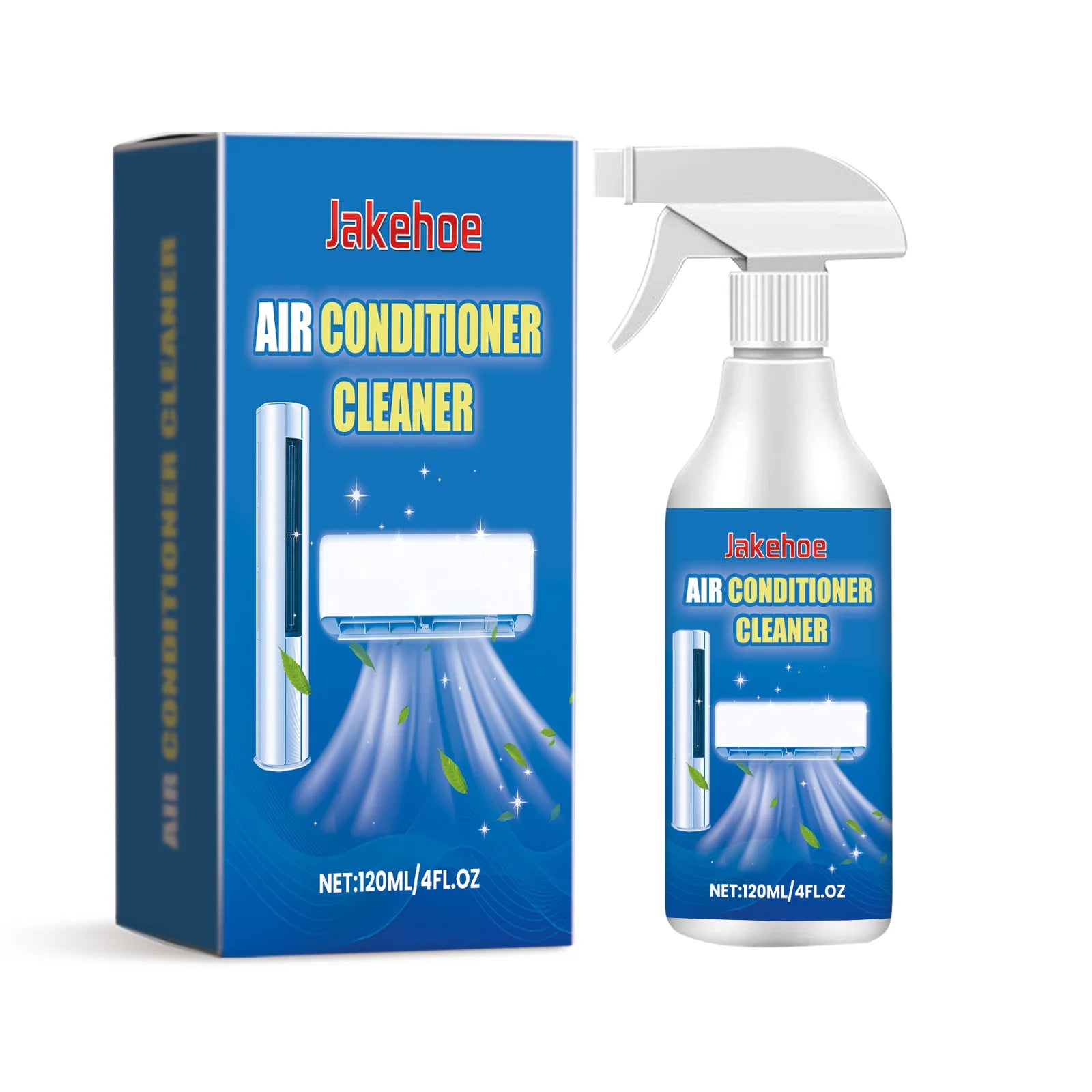 Air Conditioning Cleaning Spray Deodorizer Radiators Fan Cleaner Coil Dirt Clean Wash Foam Multipurpose Air Conditioner Cleaner Qme 120ml Boxed