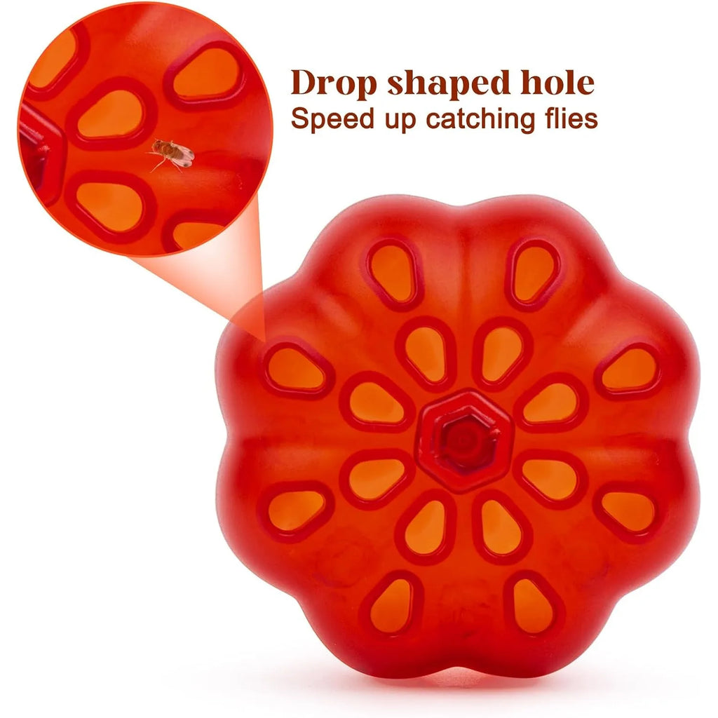 Fruit Fly Trap 2 Packs Safe & Reusable Fruit Fly Traps for Kitchen Dining Room Family Party Outdoor Picnic Farm Garden Qme