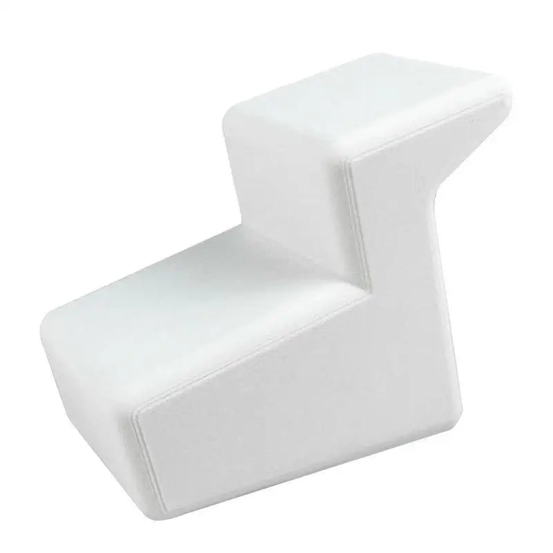 Waterproof Heavy Duty Door Stopper Non Slip Rubber Wedge Home Office Qme White 105x80x50mm