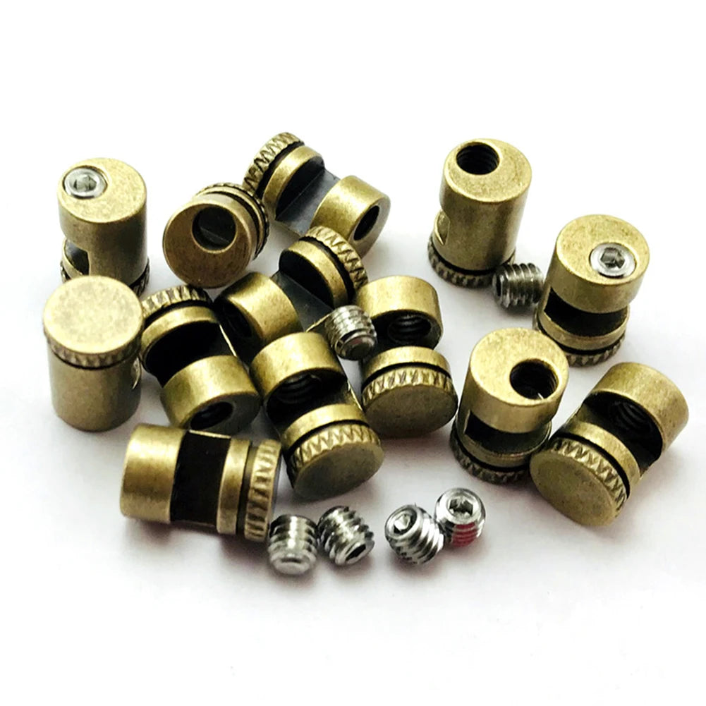 Professional Metal CNC Push Button Cutting Tools with Hexagonal Wrench Pusher Screw Set for Outdoor Camping Accessories Qme