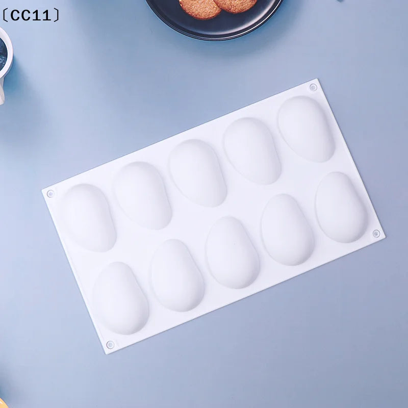 Fruit Series Mango Pear Silicone Mold Baking Chocolate Mousse Cake Qme