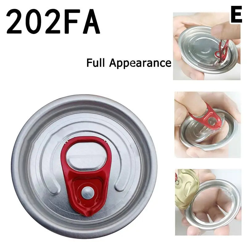Pull Ring Lid Beverage Soda Drink Beer Cola Lids Food Can Cover Seal Qme E