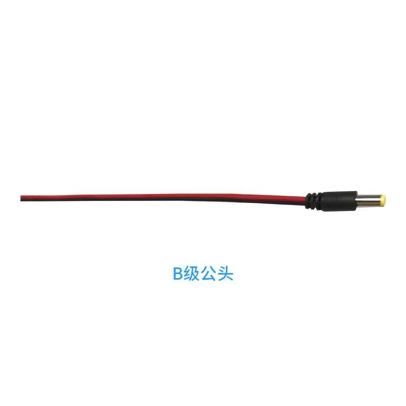 50pcs Male Female Plug 12V DC Power Pigtail Cable Jack for CCTV Camera Connector Tail Extension DC Wire Adapter 5.5 X 2.1mm Qme