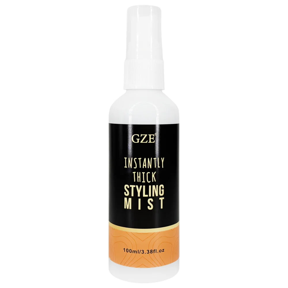 GZE Instantly Thick Styling Mist - Volumizing Hair Spray for Fine Hair - Texturizing Spray for Bigger, Fuller Hair - Light Hold Qme