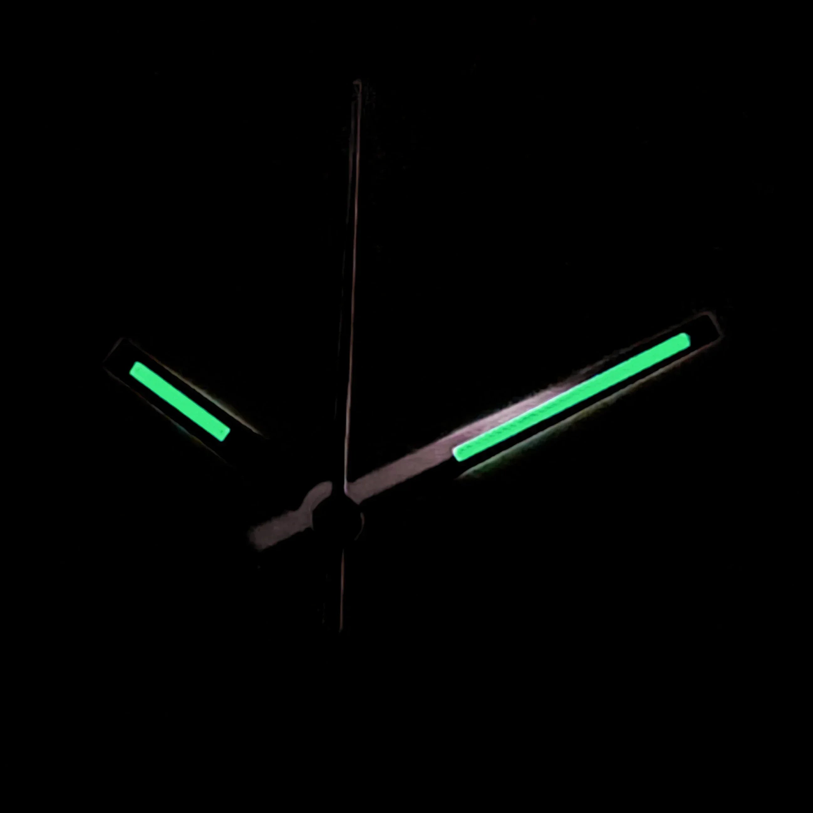 Modified Watch Hands Green Luminous Logbook Needle Silver Gold Rose Watch Accessories for NH35/NH36/4R/7S Movement Qme