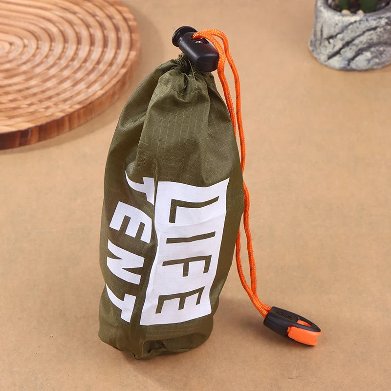 Hiking Drawstring Storage Bag Camping Sleeping Package Pouch Outdoor Qme