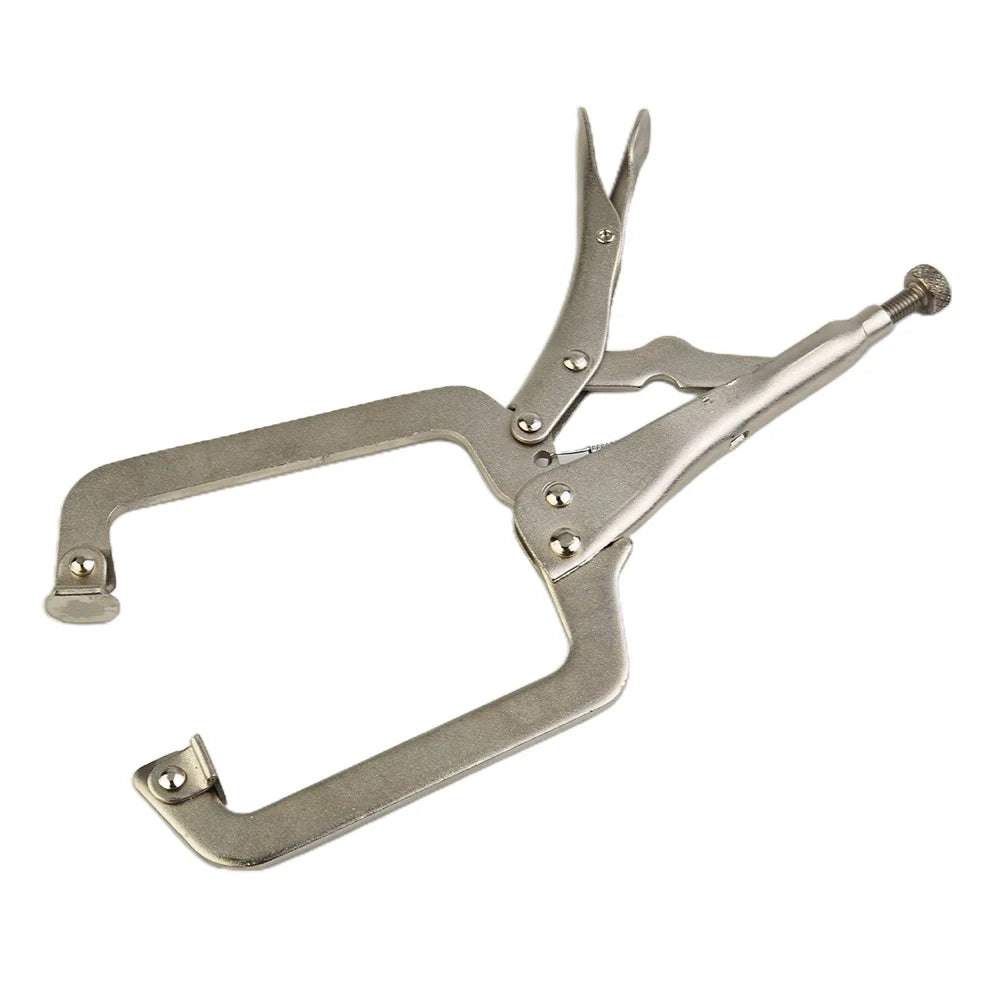 9Inch Steel C-Clamp Vise Grip Locking Welding Pliers Wood Tenon Locator Tool Tools Herramientas De Mano Ferramentas Man Qme
