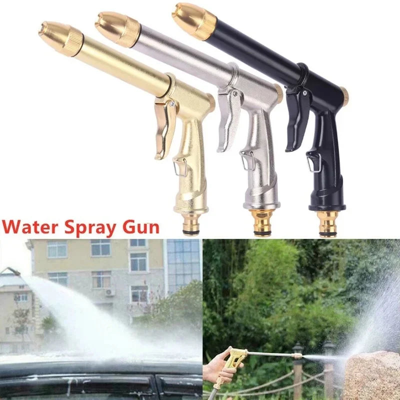 Adjustable Nozzle Pressure Water Spray Car Wash Gun Household Garden Qme