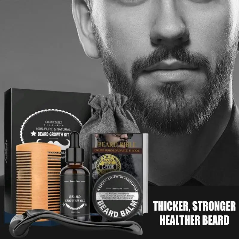 Beard Growth Men Barbe Hair Enhancerbeard Essentiall Oil Care Qme