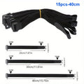 Reusable Strap - High Quality Multi Purpose High Quality Hook and Loop Safety Belt Qme 15pcs-40cm