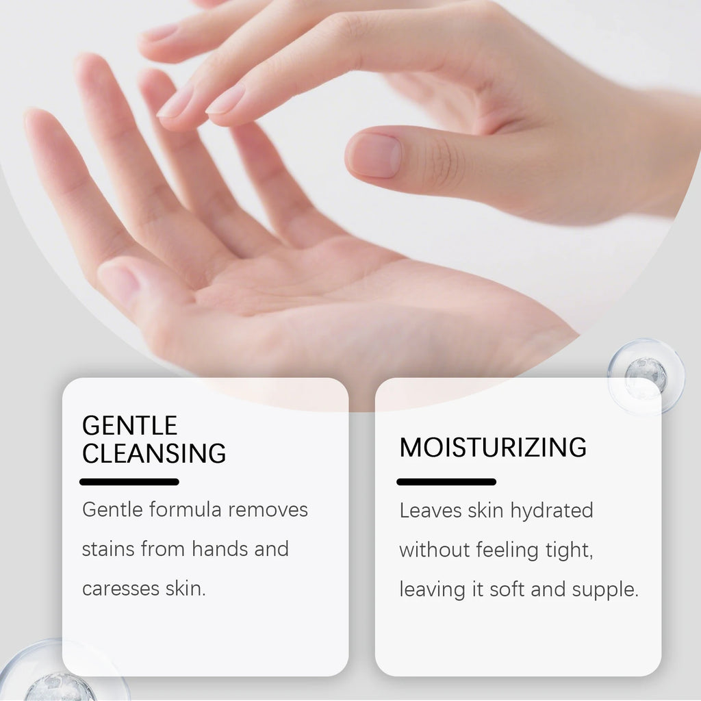Moisturizing Hand Wash with Tomato Extract Gentle Daily Hand Soap for Clean Soft Hands Hydrating Hand Cleanser for Home Kitchen Qme