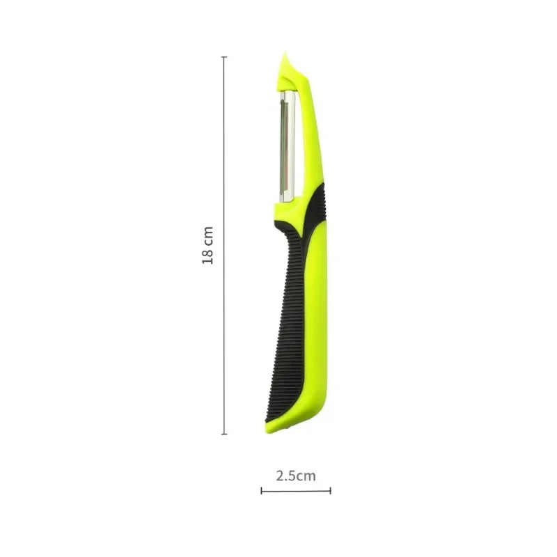 Anti Slip Handle Peeler, Peeler, Magic Tool, Melon, Potato, Fruit, Scraper, Kitchen Vegetable Tool Accessories Qme