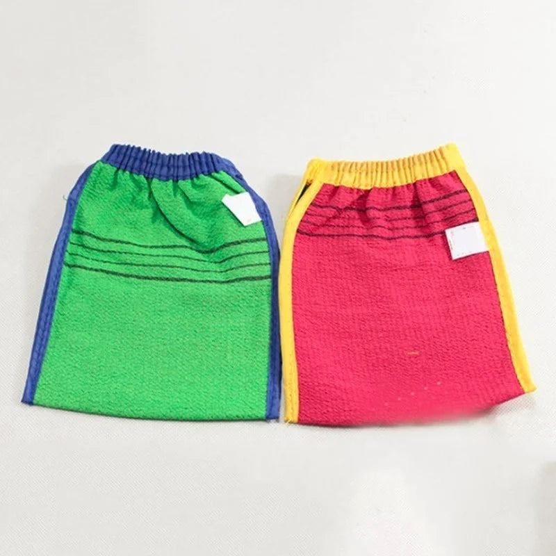 1PC Double-Sided Towel Korean Exfoliating Bath Washcloth Body Scrub Shower Towel For Adults Coarse Grain Towel Bath Supply Qme