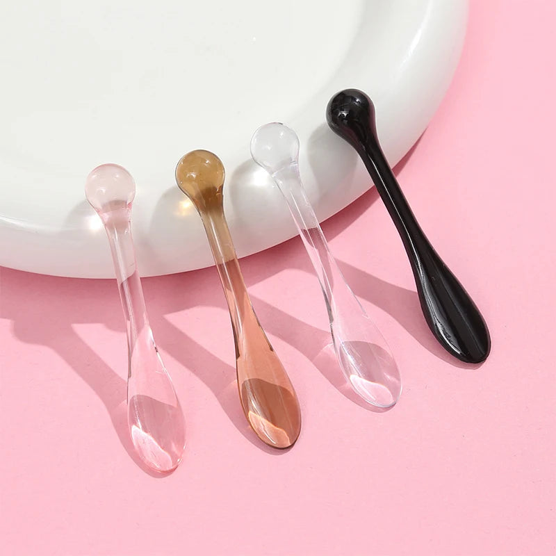 1 Beauty Tools Acrylic Cosmetic Spatulas Scoop Box Face Cream Mask Qme