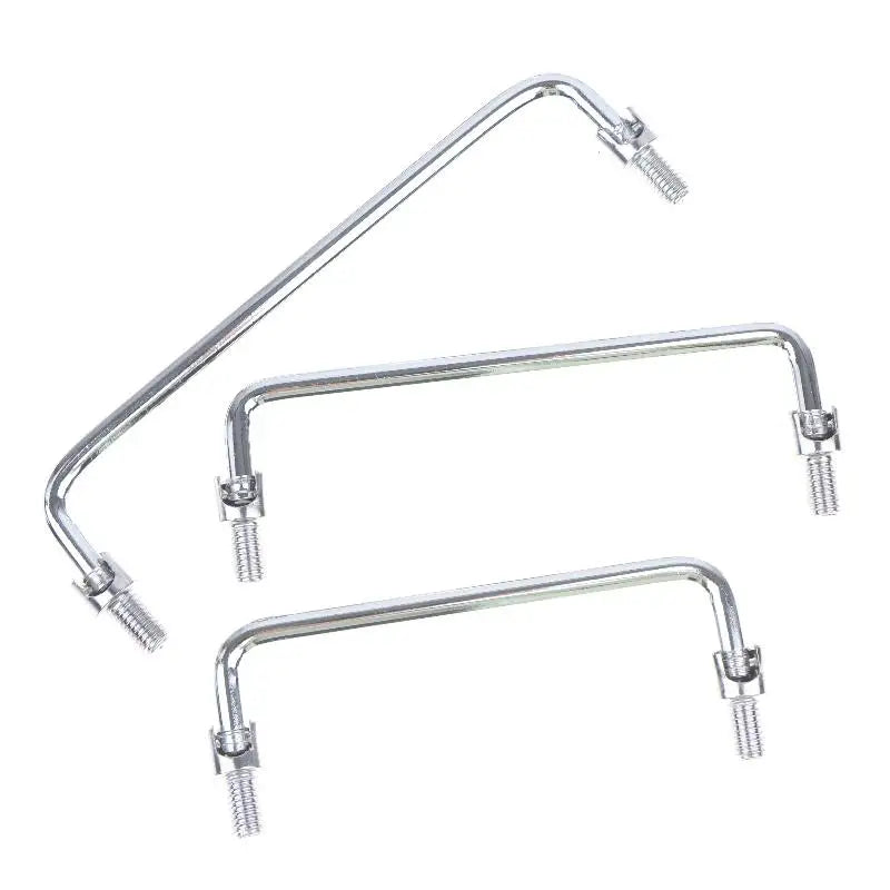 Drawer Handle Carbon Steel Folding U Shaped Mechanical Doorway Door Pulls Cabinet Furniture Handle Hardware Parts Industrial Qme