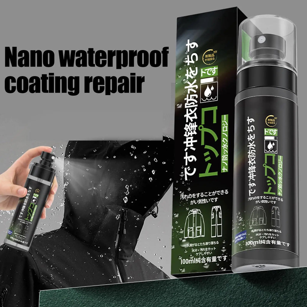 Fabric Waterproofing Spray 100ml Fabric Protector Spray Neutral Eco-Friendly Water Protector Spray For Boots Jacket Shoes Tents Qme