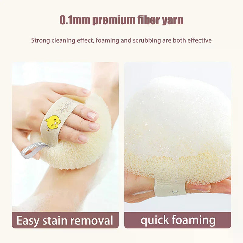 Japanese-Style Massage Bath Ball Bath Scrubber Back Scrub Towel Painless Bathing Experience Qme