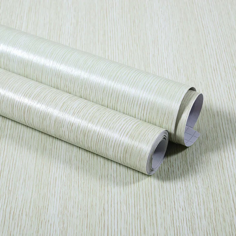 X 3M Furniture Renovation Stickers Self-adhesive Wood Grain Wallpaper