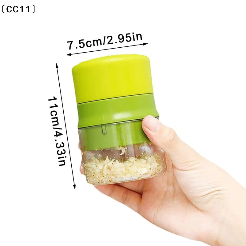 Garlic Vegetable Cutter Multifunctional Food Processor Hand-held Mini Qme