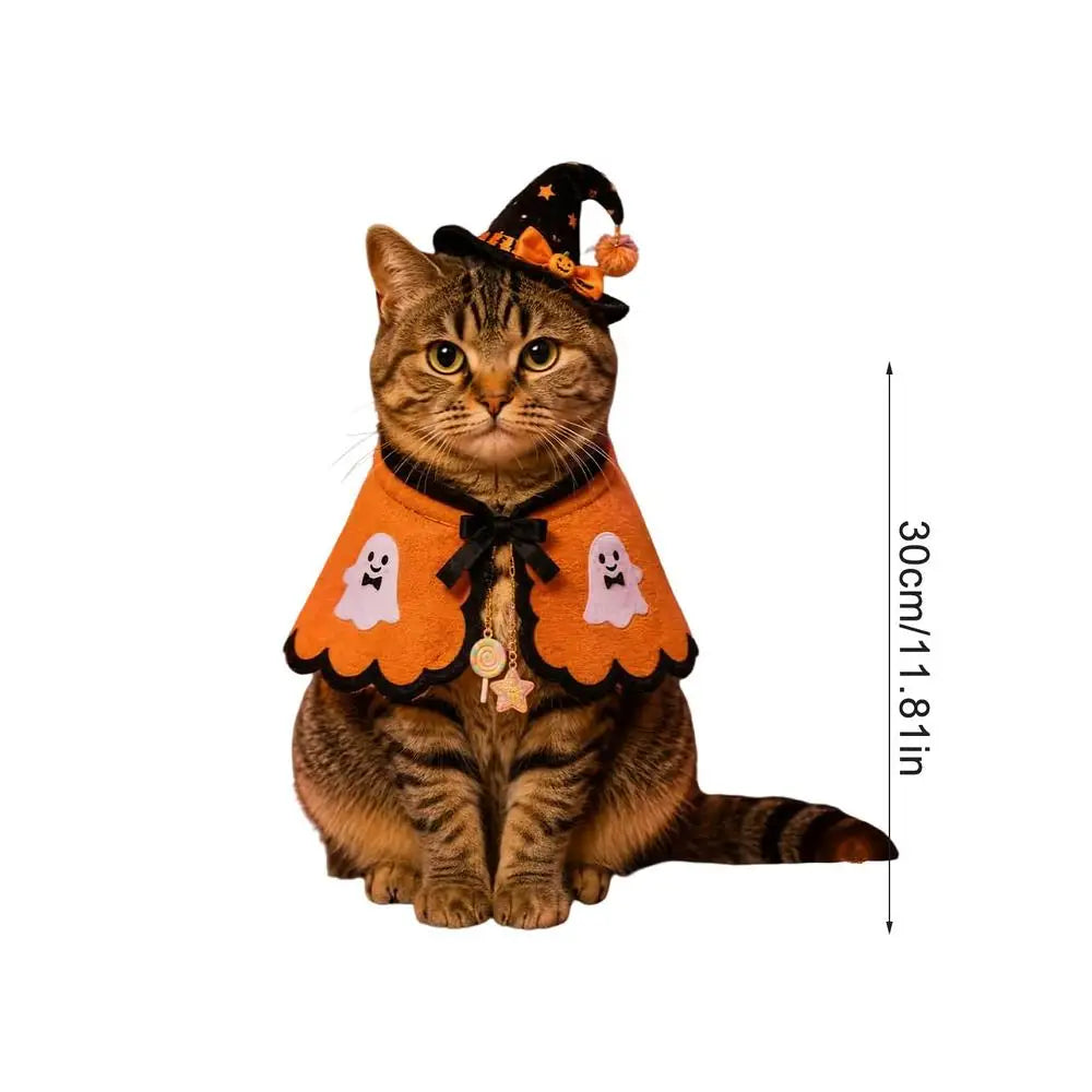 Halloween Costume Cats Pet Cosplay Cloak Cape Kitten Holiday Home Qme C China Mainland