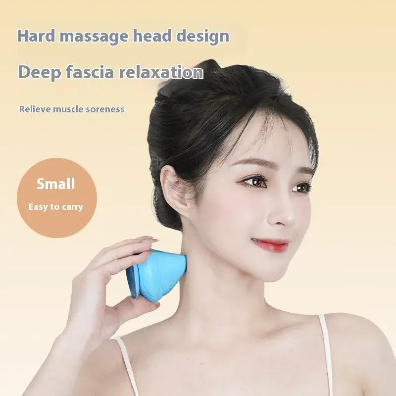 Wall-mounted Fascia Cone Suction Cups Multi-function Massager Back Qme