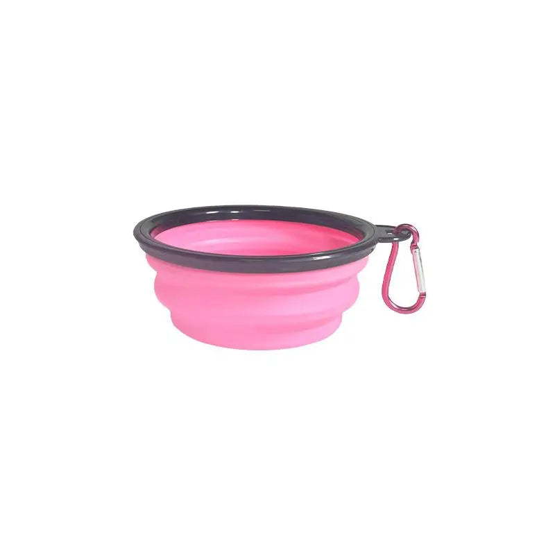 Portable Puppy Food Container Feeder Dish Bowl Pet Supplies Qme A4