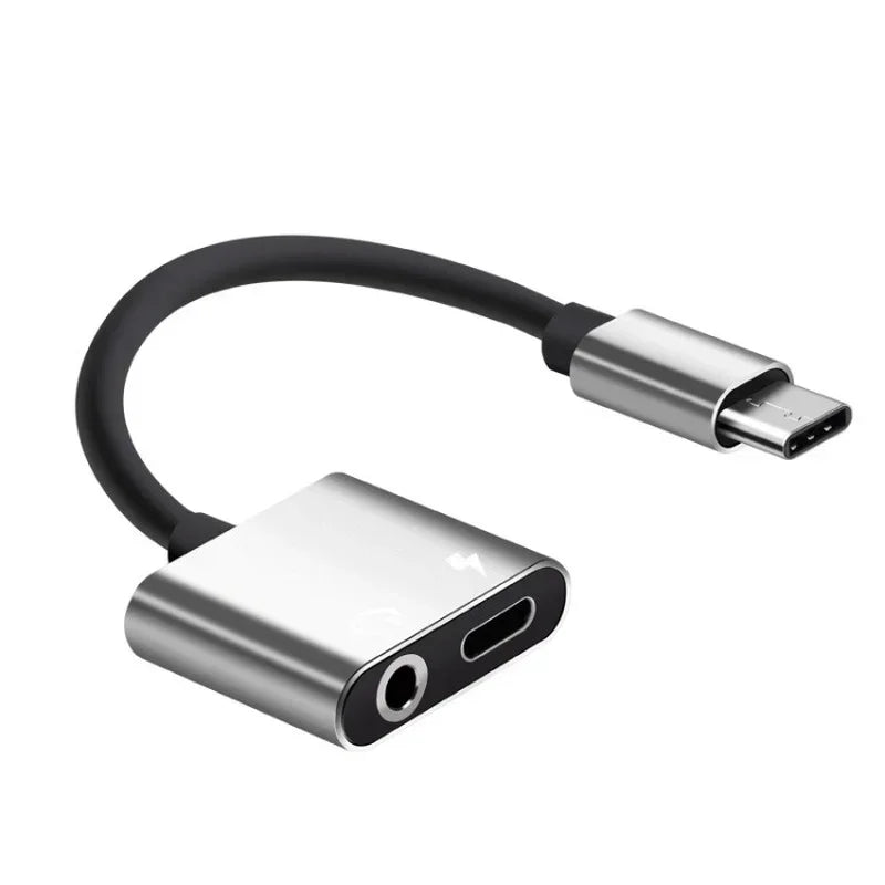 USB Type C Audio Adapter Type-C To 3.5mm Jack Earphone Audio Converter Cable for Huawei P20 Xiaomi Mi 6 8 USB C Plug Qme