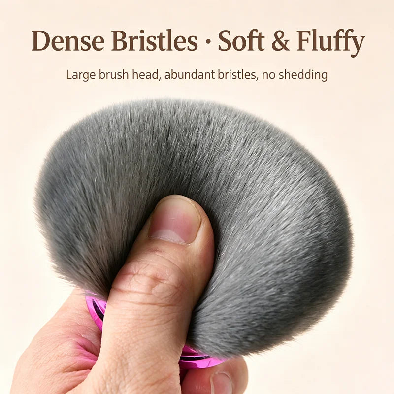 Makeup Brush Face Blush Large Head Powder Mushroom Multi Functional Qme