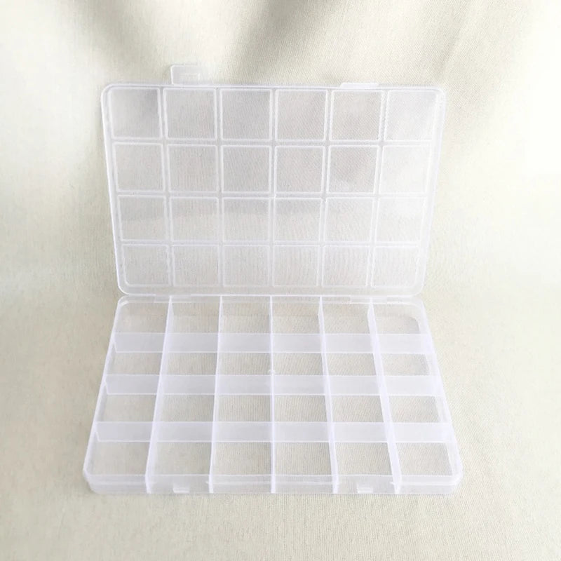 Jewelry Earring Bead Screw Holder Case Display Organizer Qme