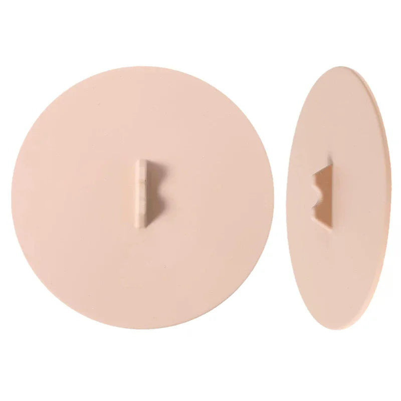 Creative Silicone Cup Cover Anti-overflow Suction Cap For Ceramic Glass Mug Bowl Heat-resistant Sealed Lids Cover Tea Coffee Lid Qme