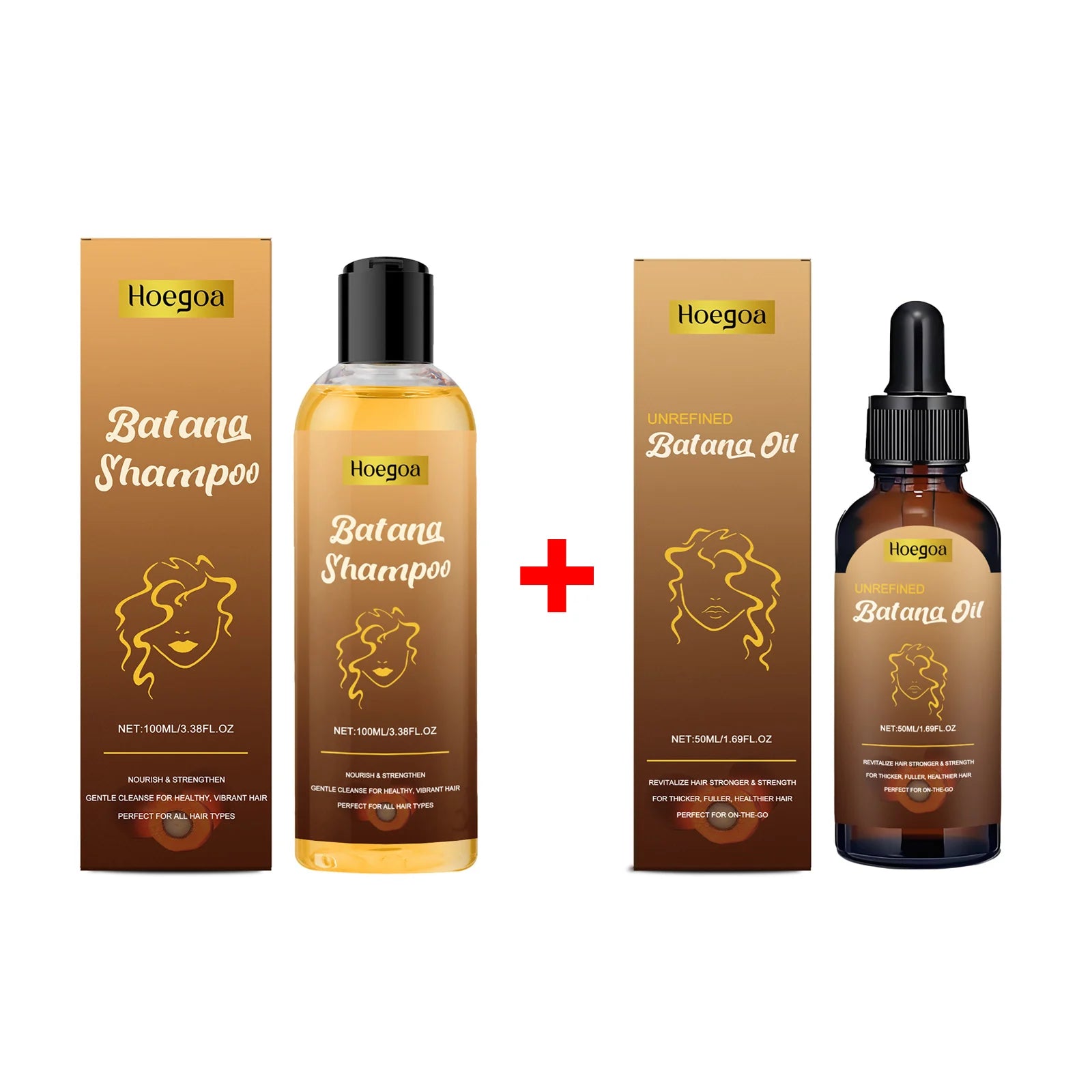 Batana Shampoo Hair Loss Treatment Reduce Scalp Oil Secretion Remove Qme 150ml Hair Care Set
