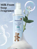 Clothing Fragrance Spray Milk Soap Jasmine Grapes Lychee Rose Blue Qme blue