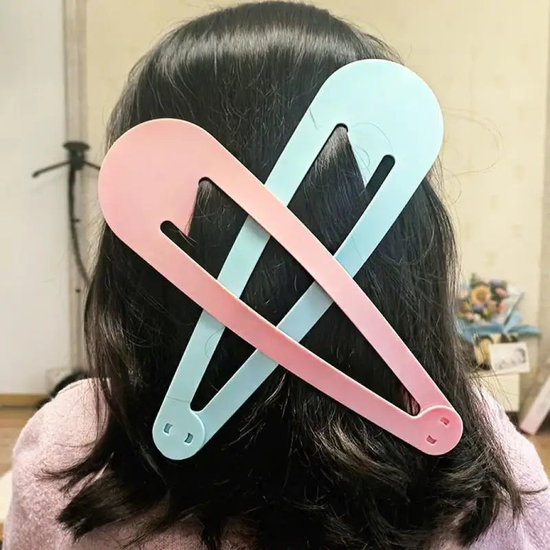 Extra Large BB Hair Clips Women Girls Solid Creative Styling Qme