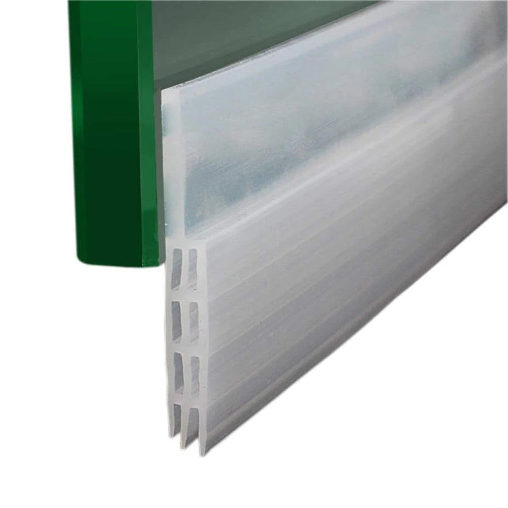 1-4pcs Door Dust Stopper Seal Strip 1m TPE Self-adhesive Door Under Gap Weather Strip Acoustic Foam 5 Colors Anti Draft Tape Qme Transparent 1pc