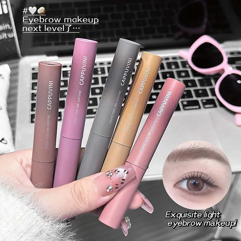 3D Eyebrow Dye Cream Long Lasting Pink Brown Color Eyebrow Mascara Tint Sweatproof Wild Brow Enhancer Cream Cosmetics Beginner Qme