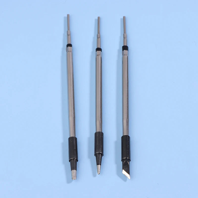Ceramic Heating Core Soldering Iron Tip Blade Tip Horseshoe Tip Round Pointed Stainless Steel Soldering Iron Tool Accessories. Qme