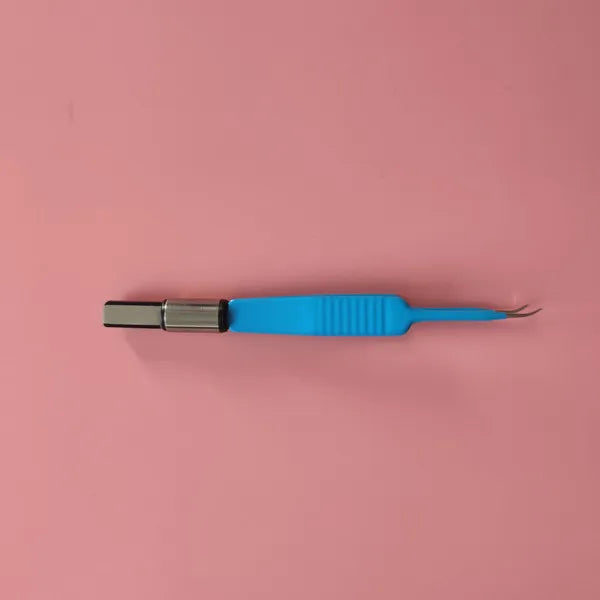 Bipolar Coagulation Tweezers Connection Cable Match All Kinds Qme 11cm blue