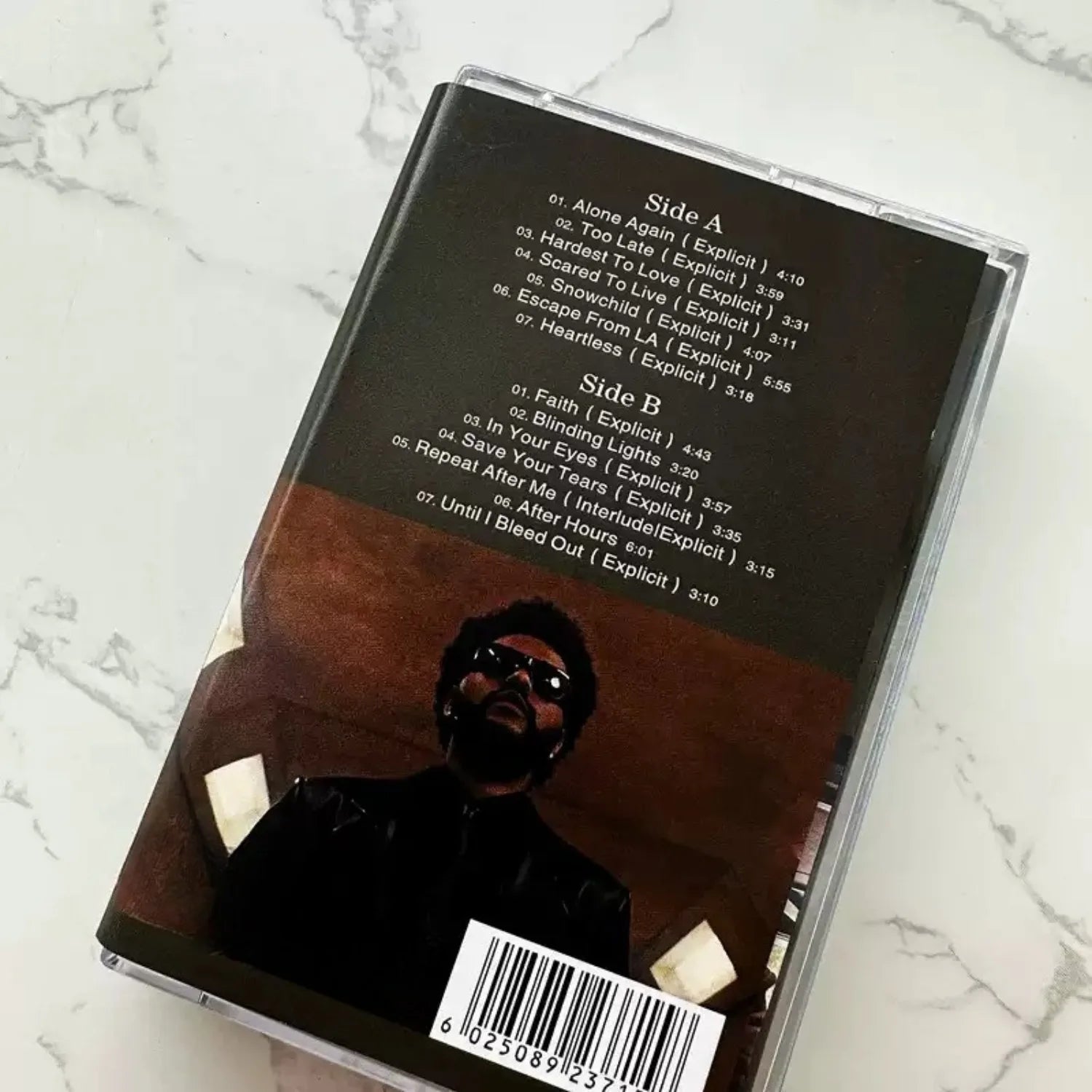 Moody Dark Alternative R&B Pop Music Cassette Tape, Atmospheric Emotional Style Tape for Collection and Tape Player Playback Qme