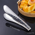 Salad Pasta Grill Pastry Noodles Fruit Bread Clip Bake Tool Stainless Qme Silver