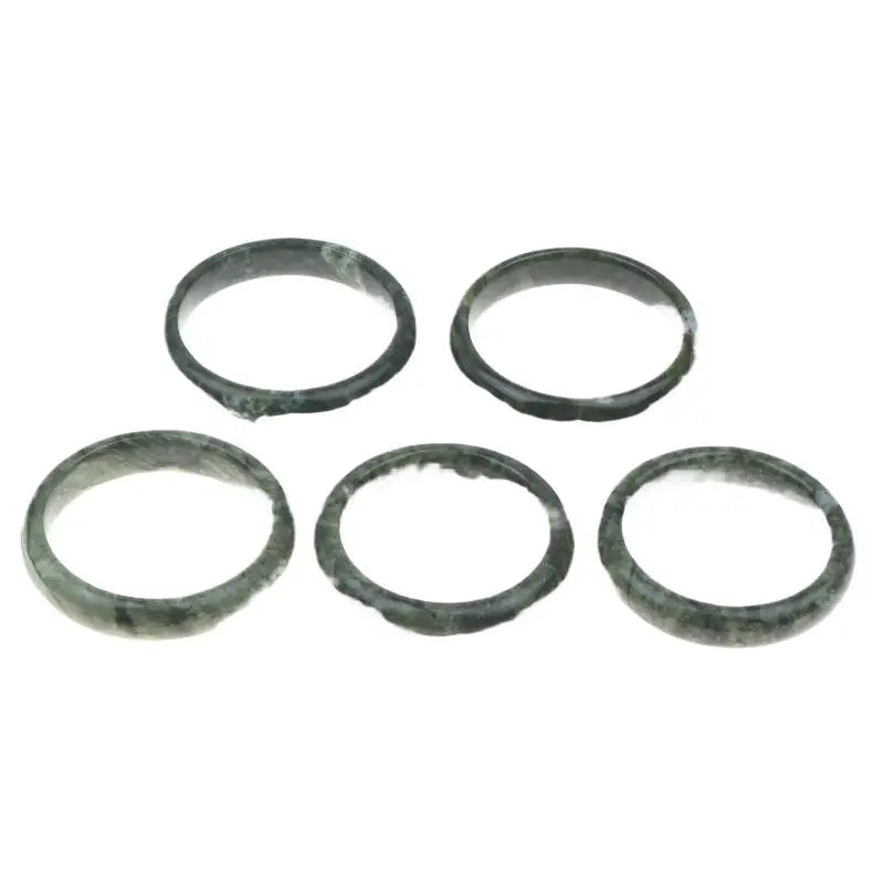 1 PCS Natural Hand Carved Jade Bracelet Wide Green White Nanyu Bangle Unique Jewelry for Valentine's Day Qme