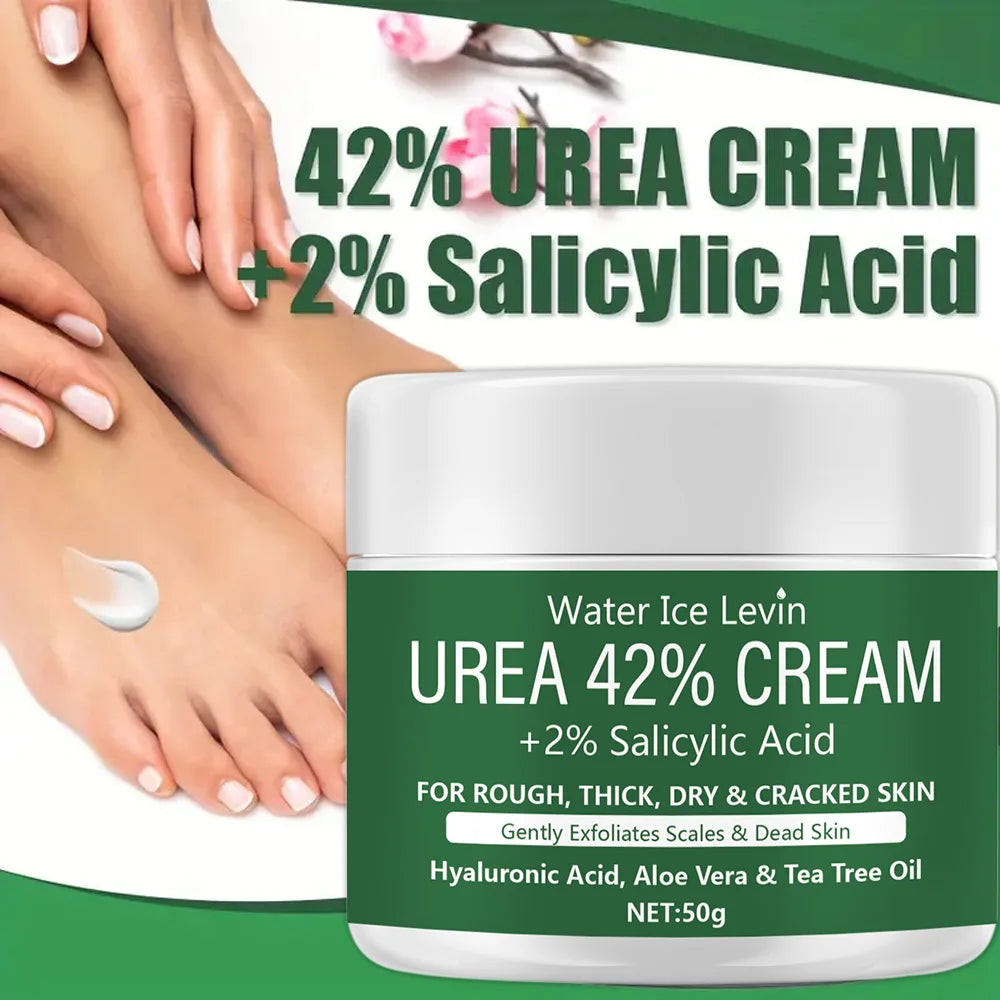 New 42% Urea Cream + 2% Salicylic acid Foot and hand Moisturizer, deep moisturizer and Nourishing moisturizer Qme