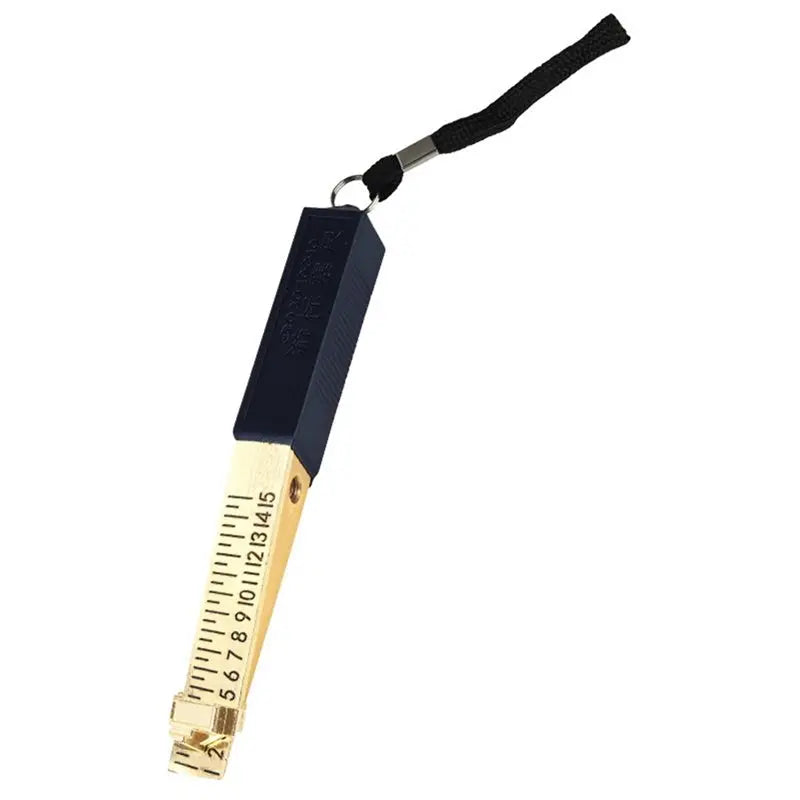 A02F-3X Door-Gap Measuring Tool, 1-15Mm Fire Door-Gap Gauge Checker, Feeler Gauges For Engineering Inspection Measurement Qme