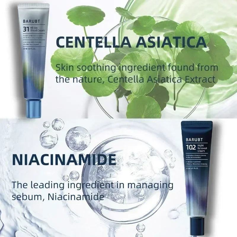 All-day&night Centella Niacinamide Moisturizing Facial Cream Qme