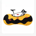 Bicycle Dust Cover Road Bike Wheel Sun Protection Clothing Mountain Qme YELLOW