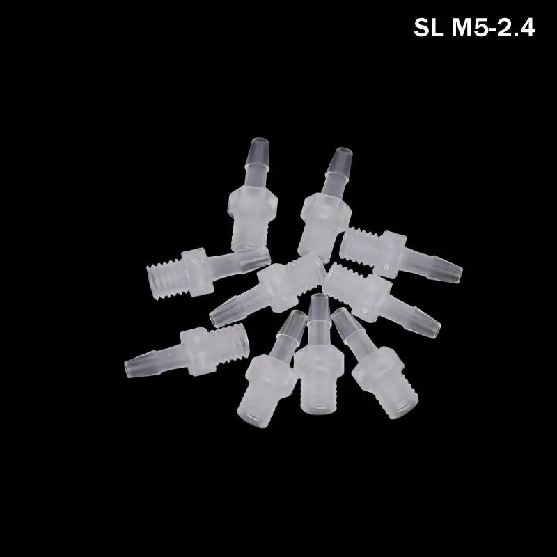 Joint Parts Air Valve Pipe Dispensing Glue Subpackaging Connector Hose Joint Adapter PP Plastic Qme A2
